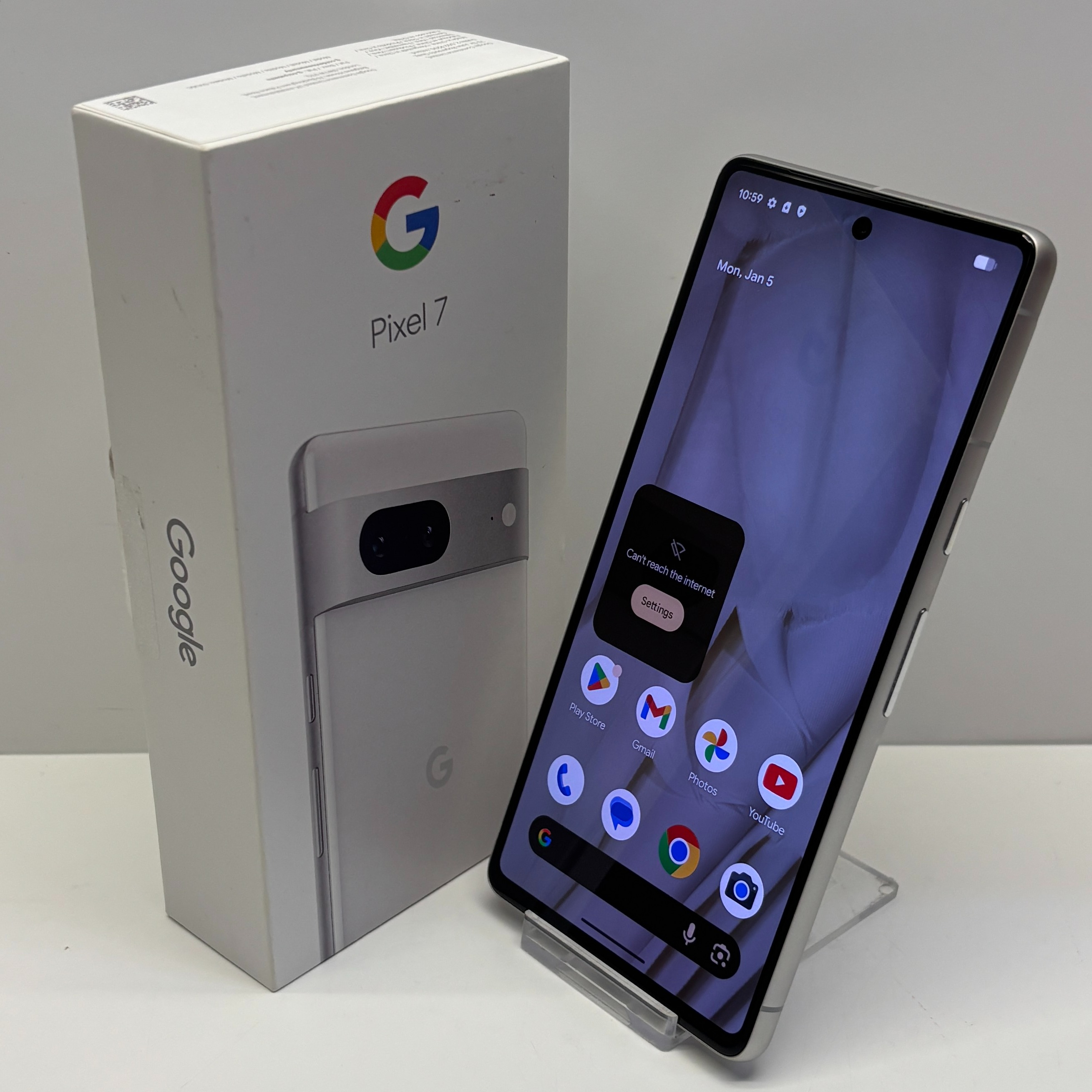 Google Pixel 7 Snow 128 GB Google Pixel 7 Unlocked Model GVU6C